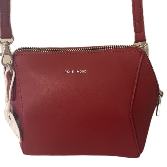 Pixie Mood Ashton Crossbody Red Purse 👛 NWT - Picture 2 of 11